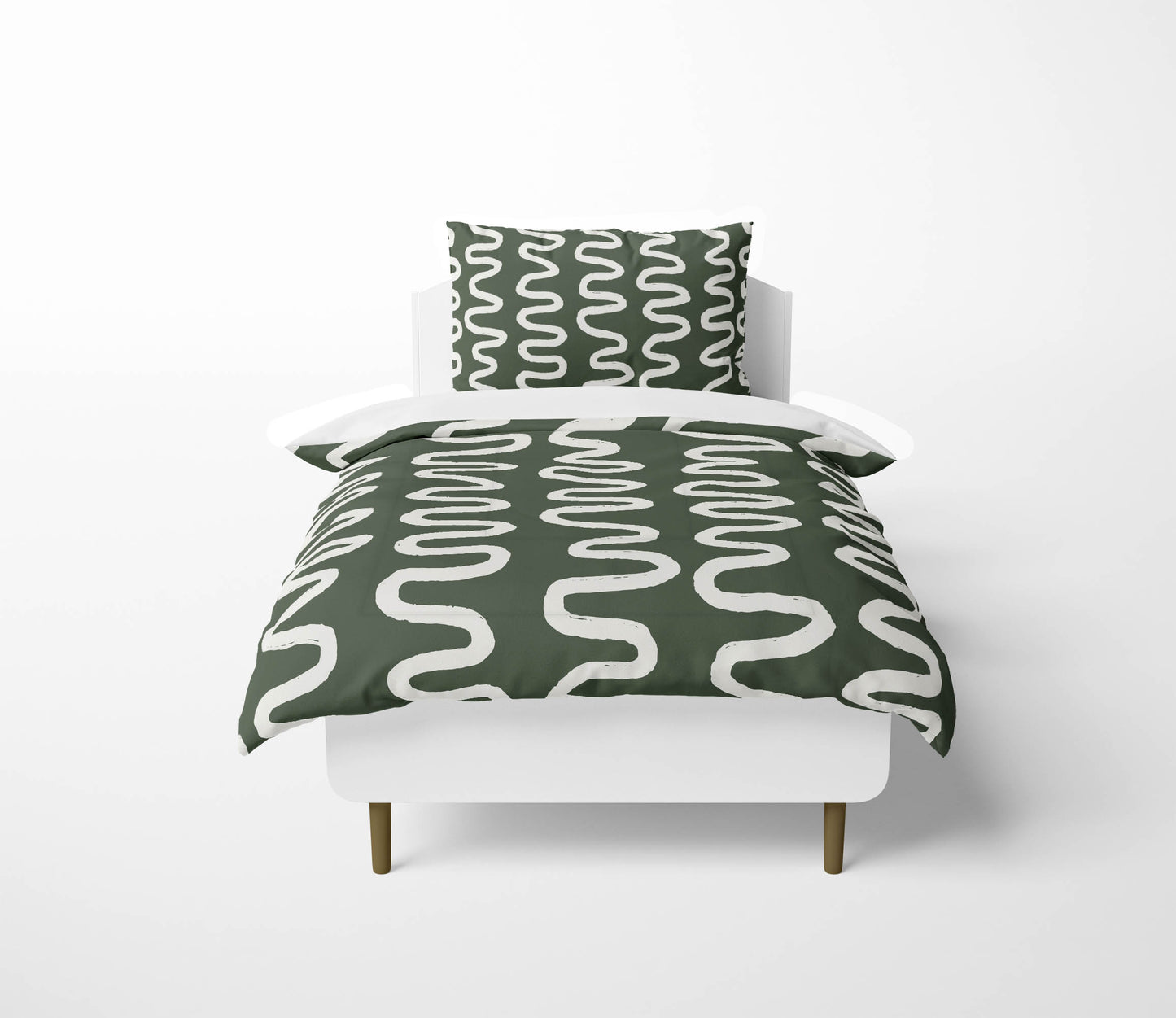 Wiggle Stripe Comforter Set
