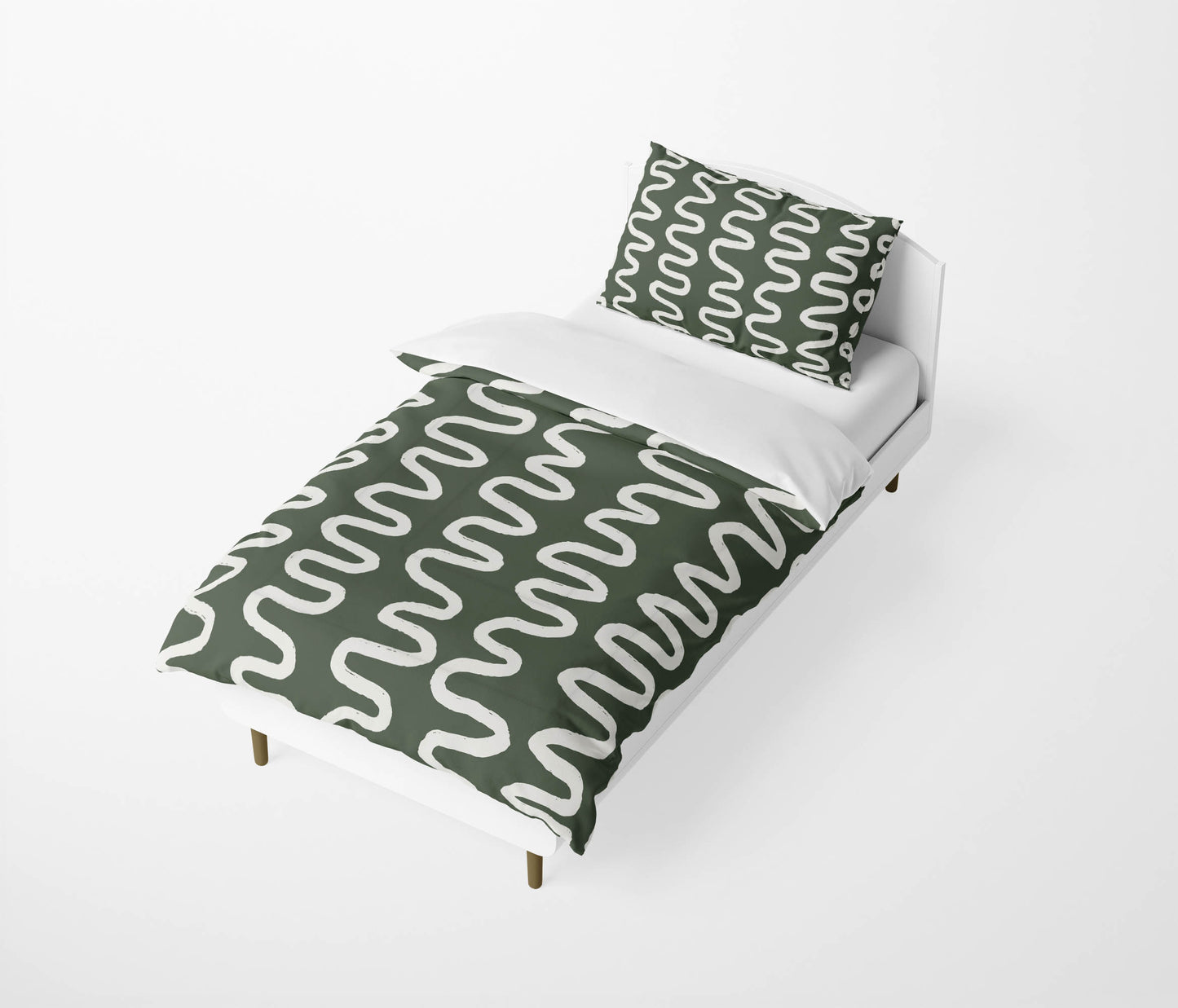 Wiggle Stripe Comforter Set