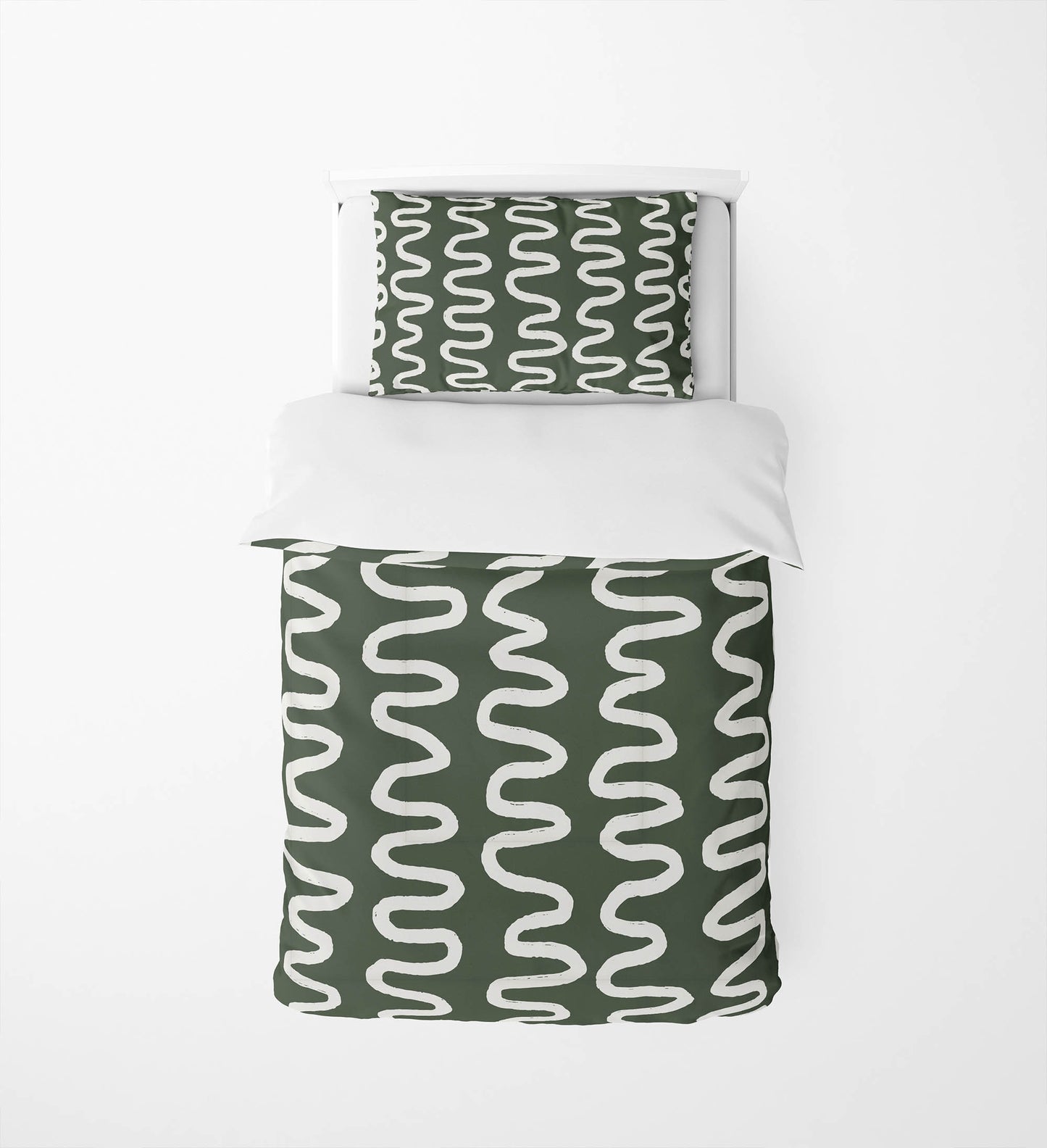 Wiggle Stripe Comforter Set