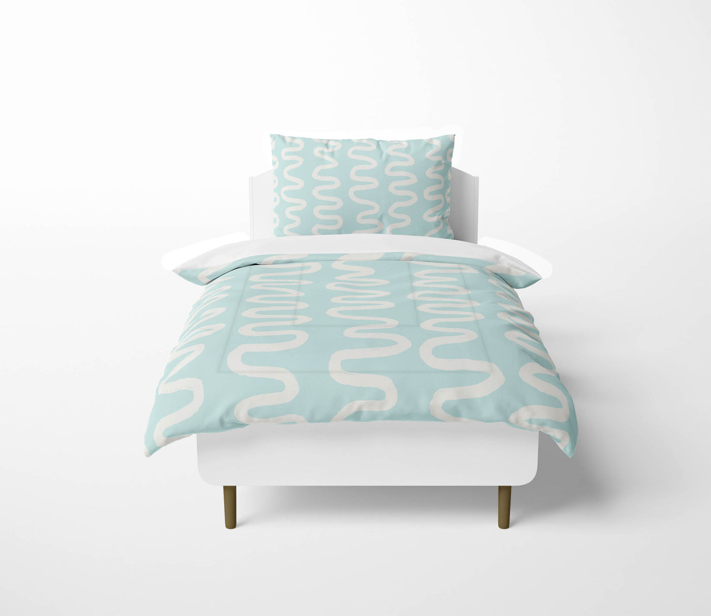 Wiggle Stripe Comforter Set