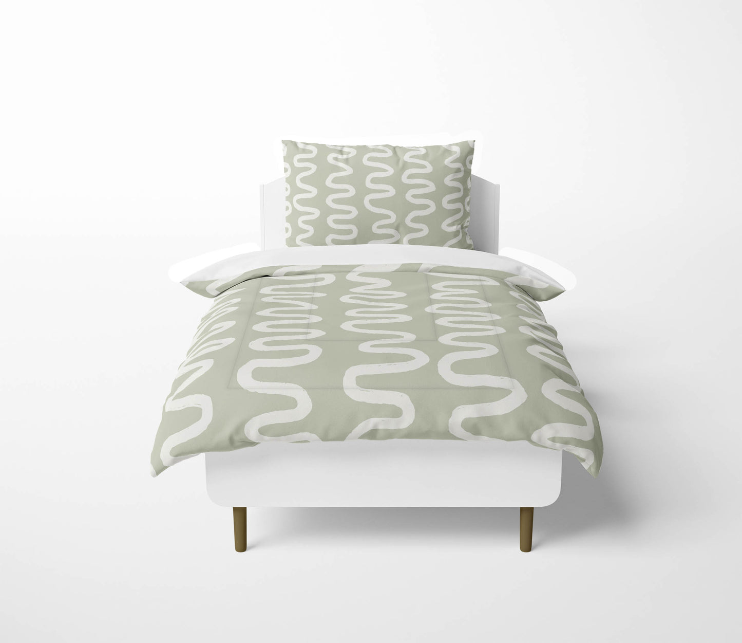 Wiggle Stripe Comforter Set