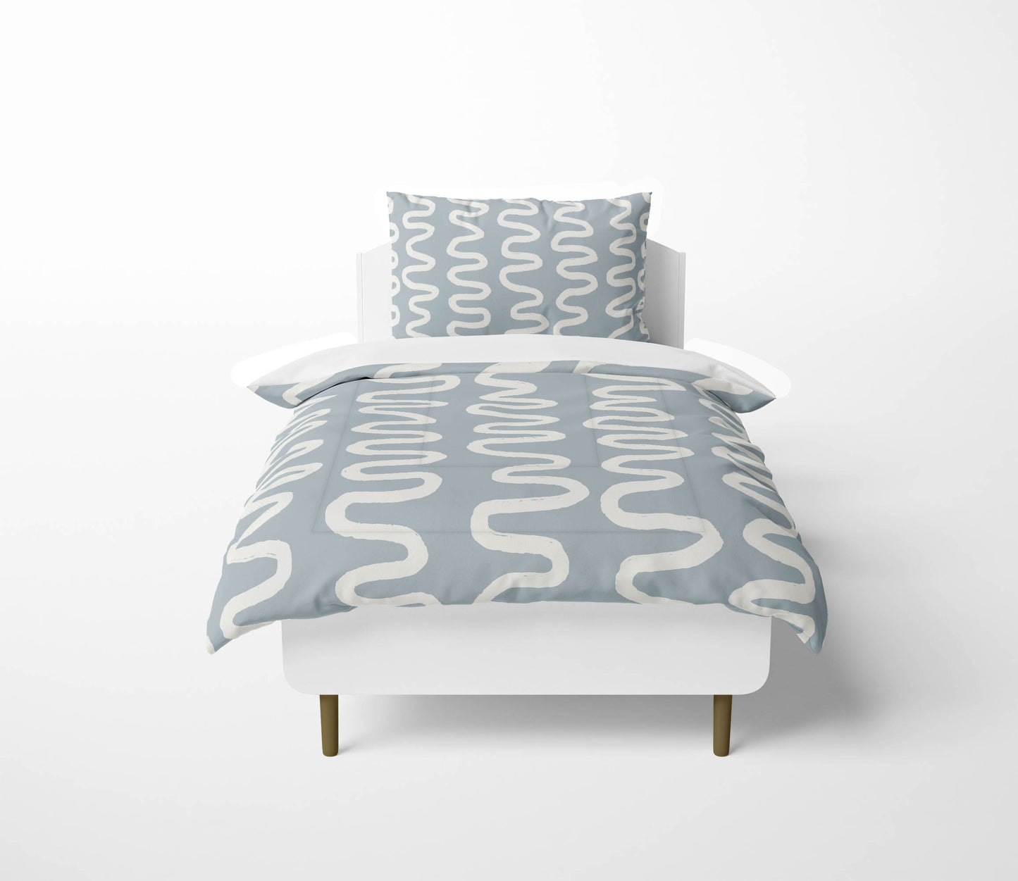 Wiggle Stripe Comforter Set
