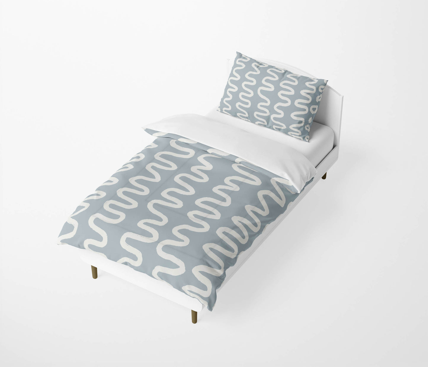 Wiggle Stripe Comforter Set