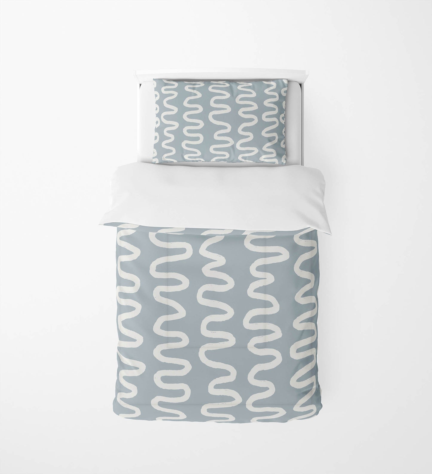 Wiggle Stripe Comforter Set