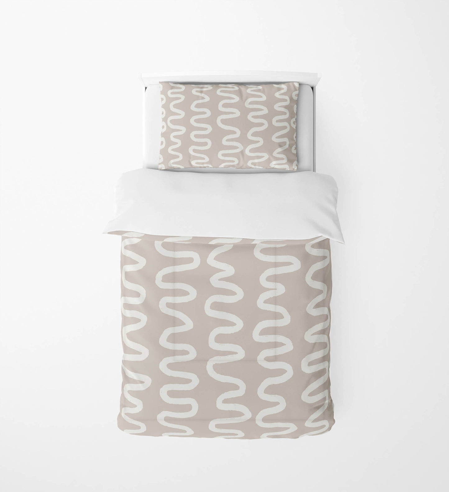Wiggle Stripe Comforter Set