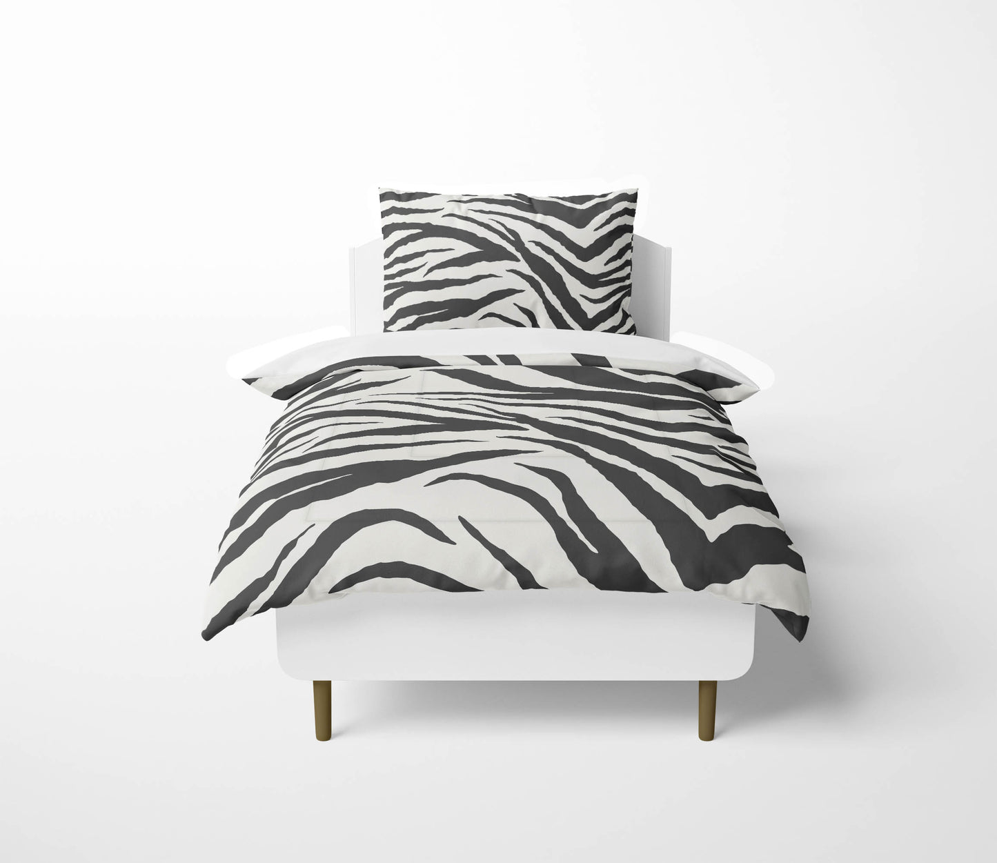Zebra Patch Comforter Set