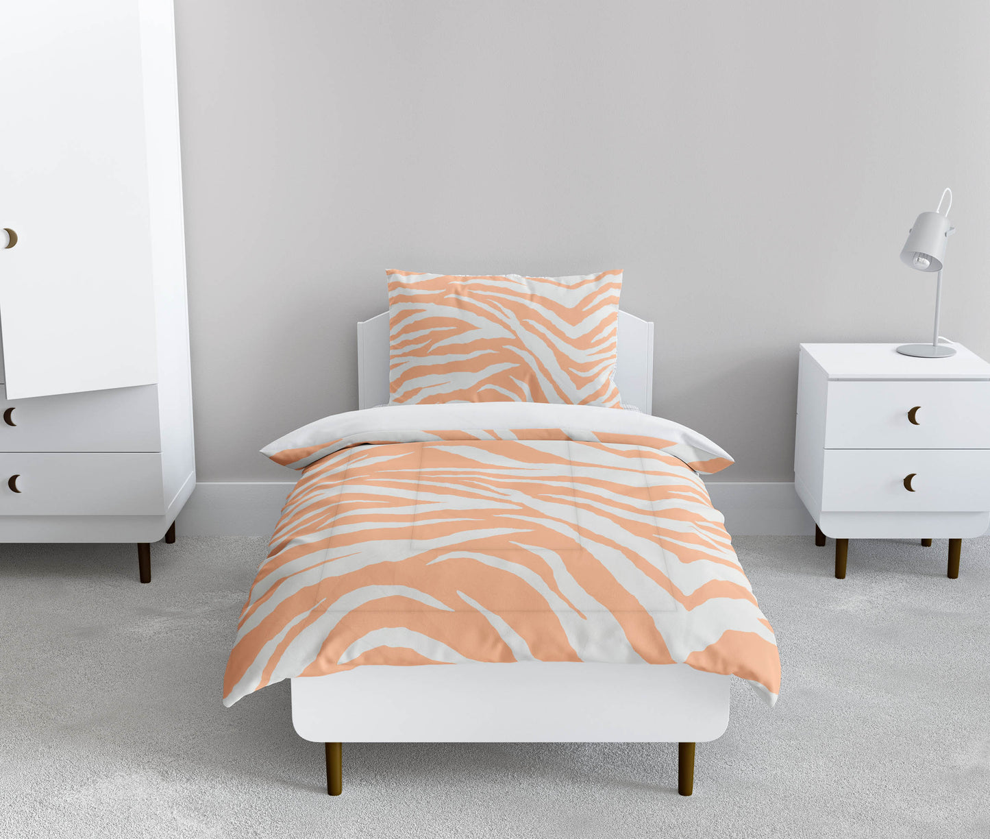 Zebra Patch Comforter Set
