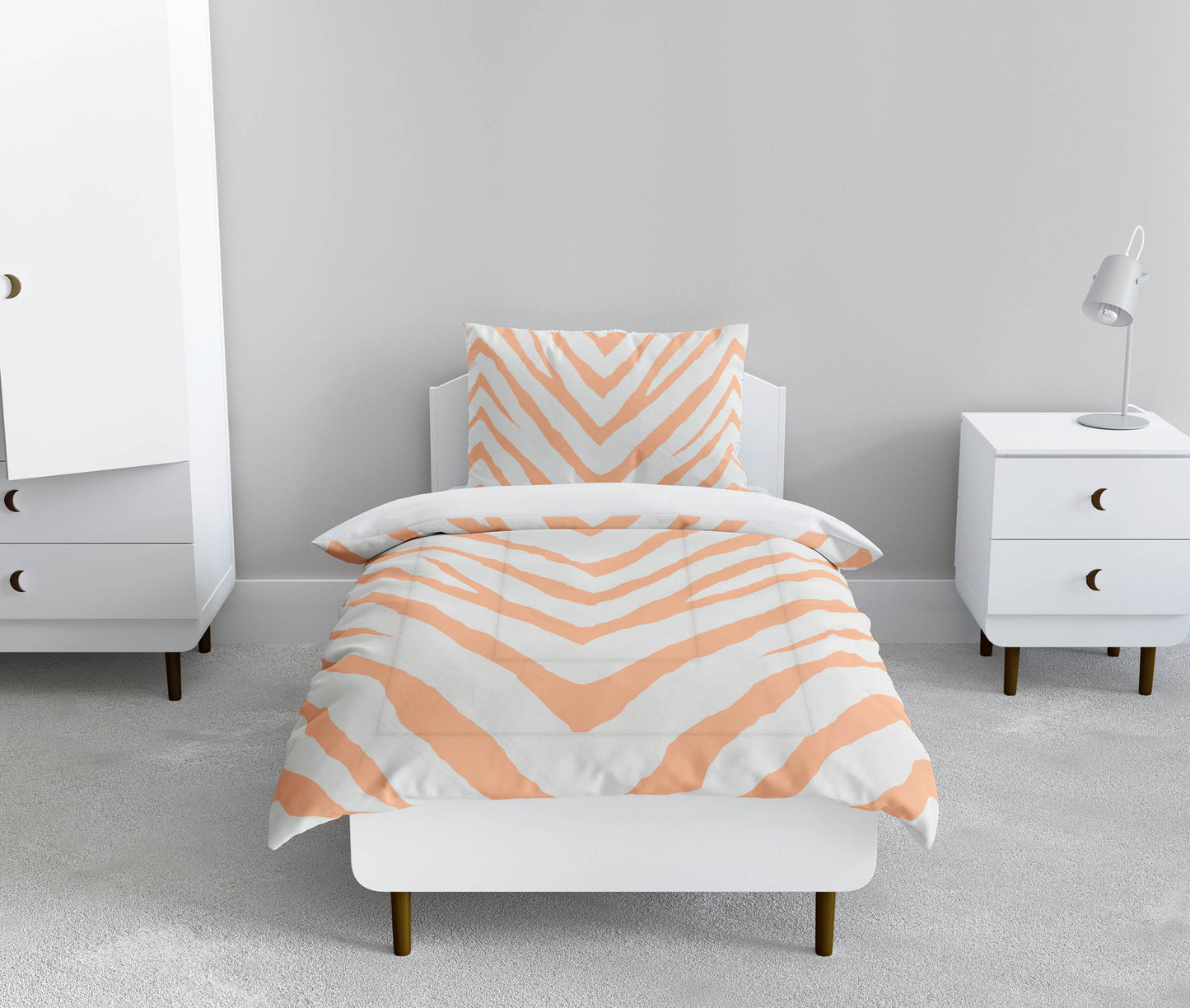 Zebra Stripe Comforter Set