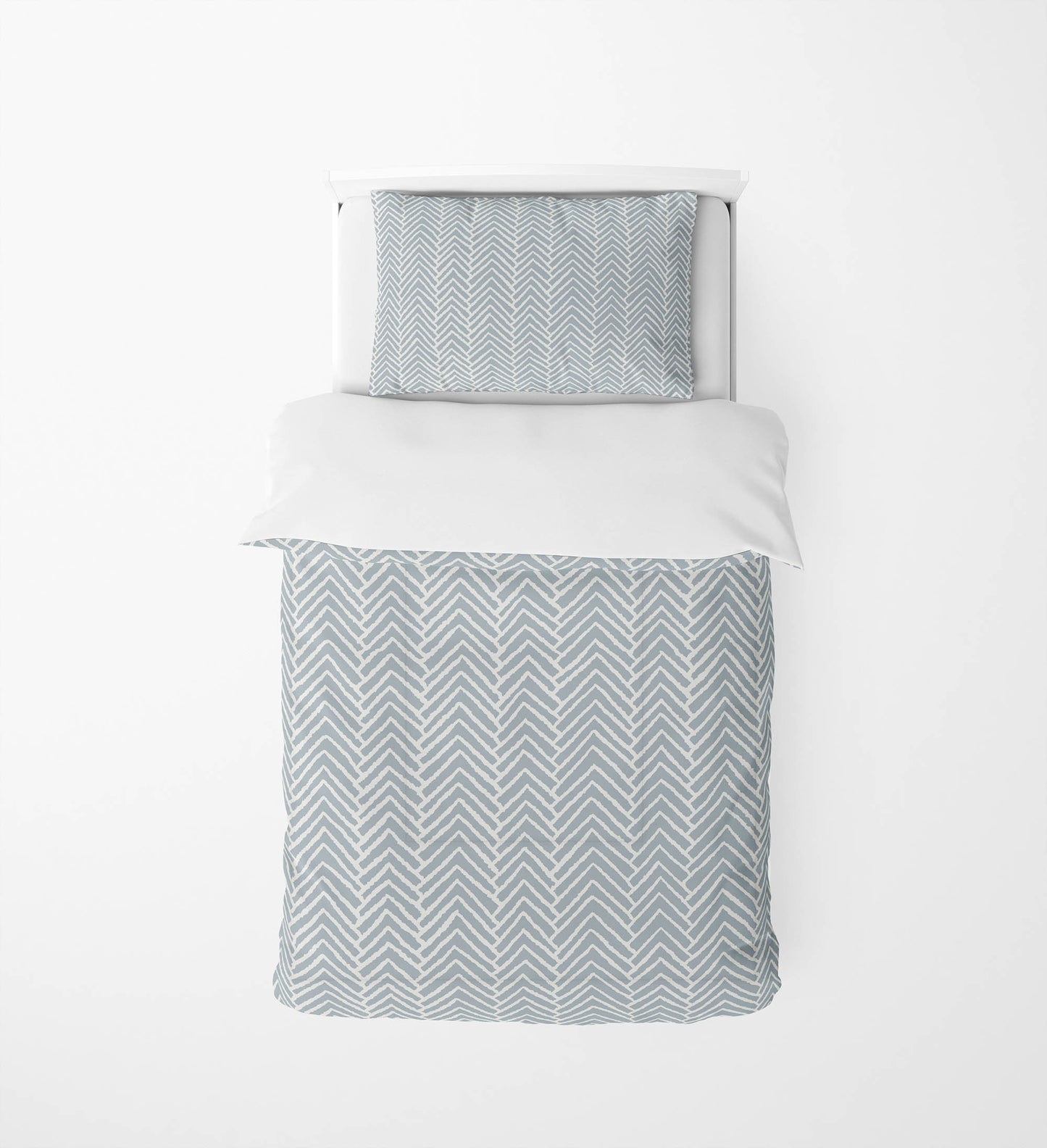 Chevron Block Comforter Set