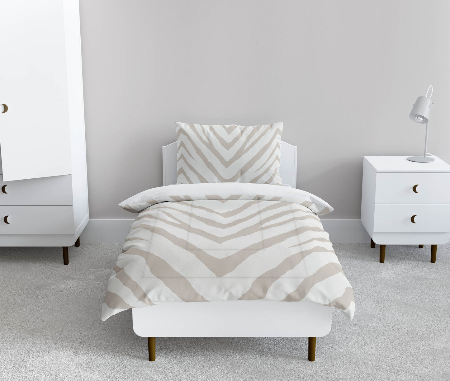 Zebra Stripe Comforter Set