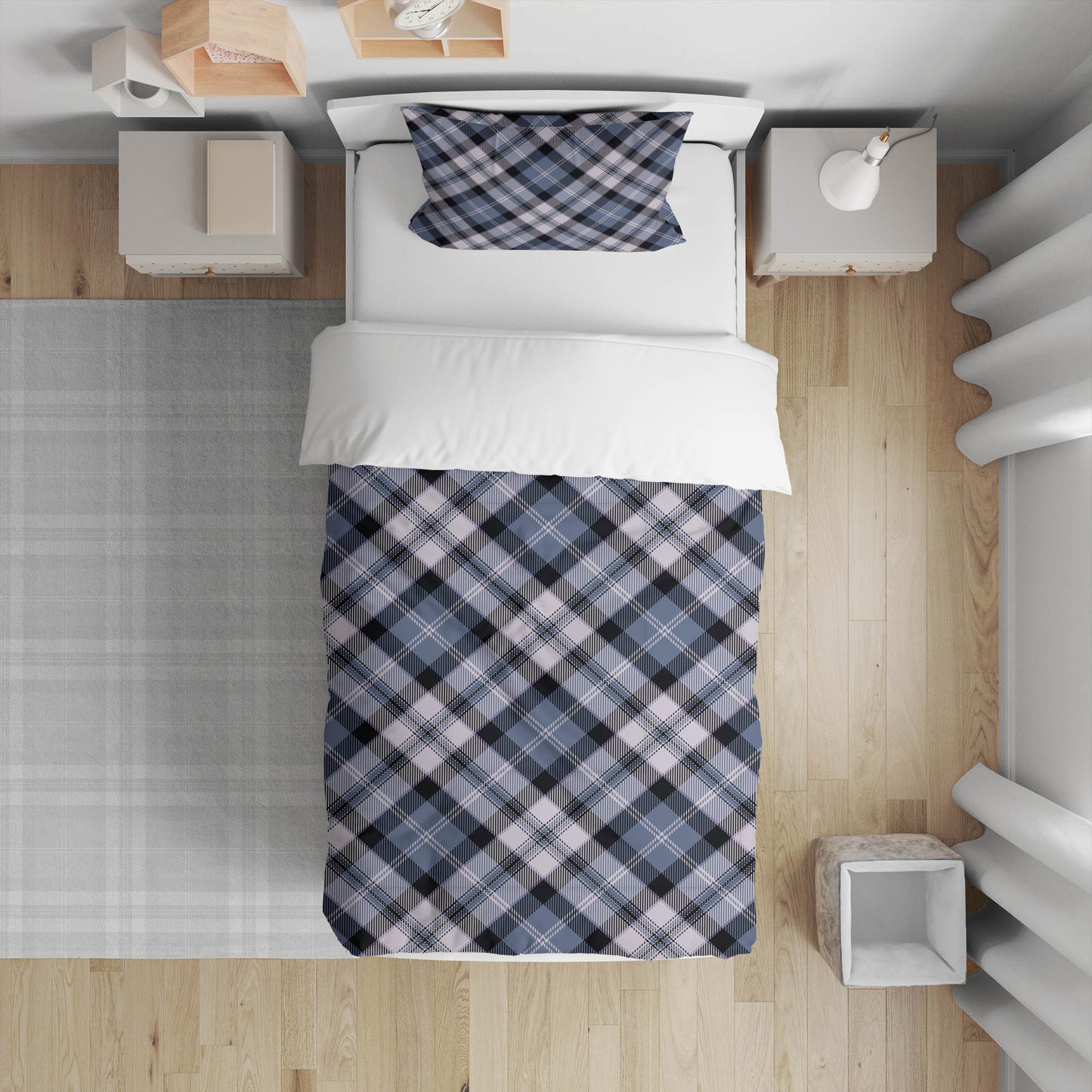Anthony Plaid Comforter Set