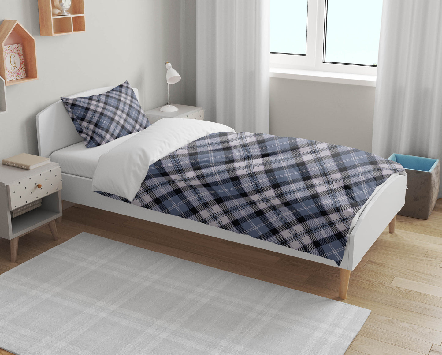 Anthony Plaid Comforter Set