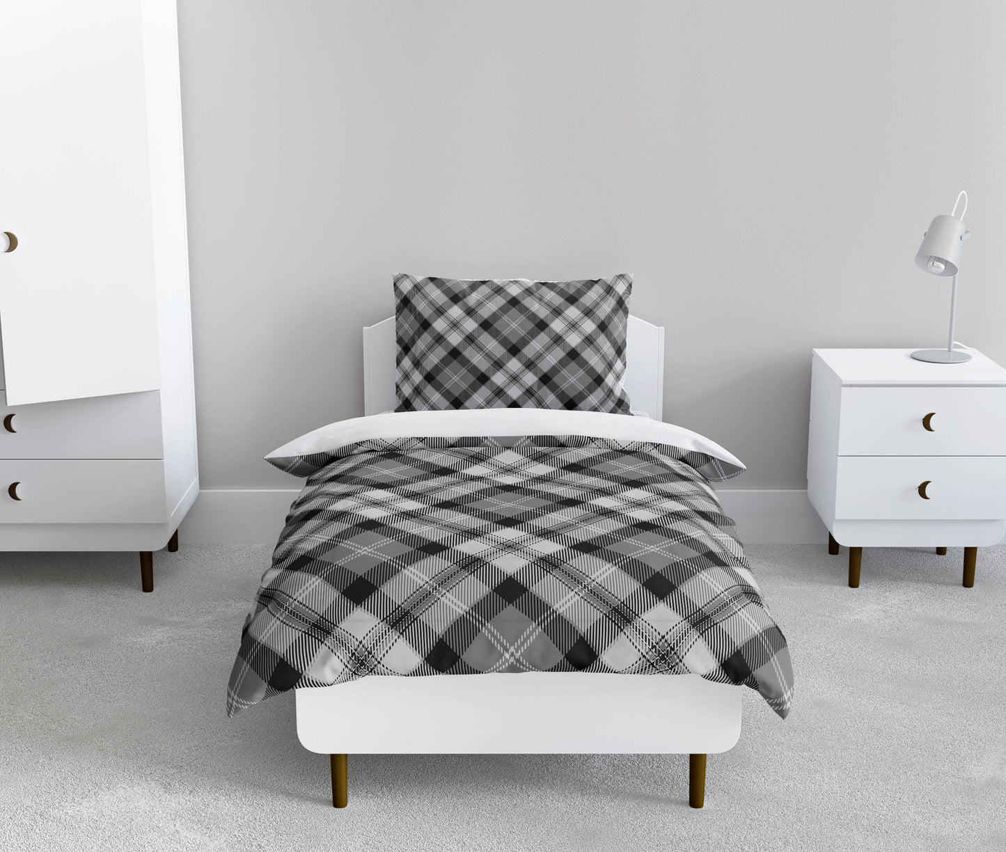 Anthony Plaid Comforter Set