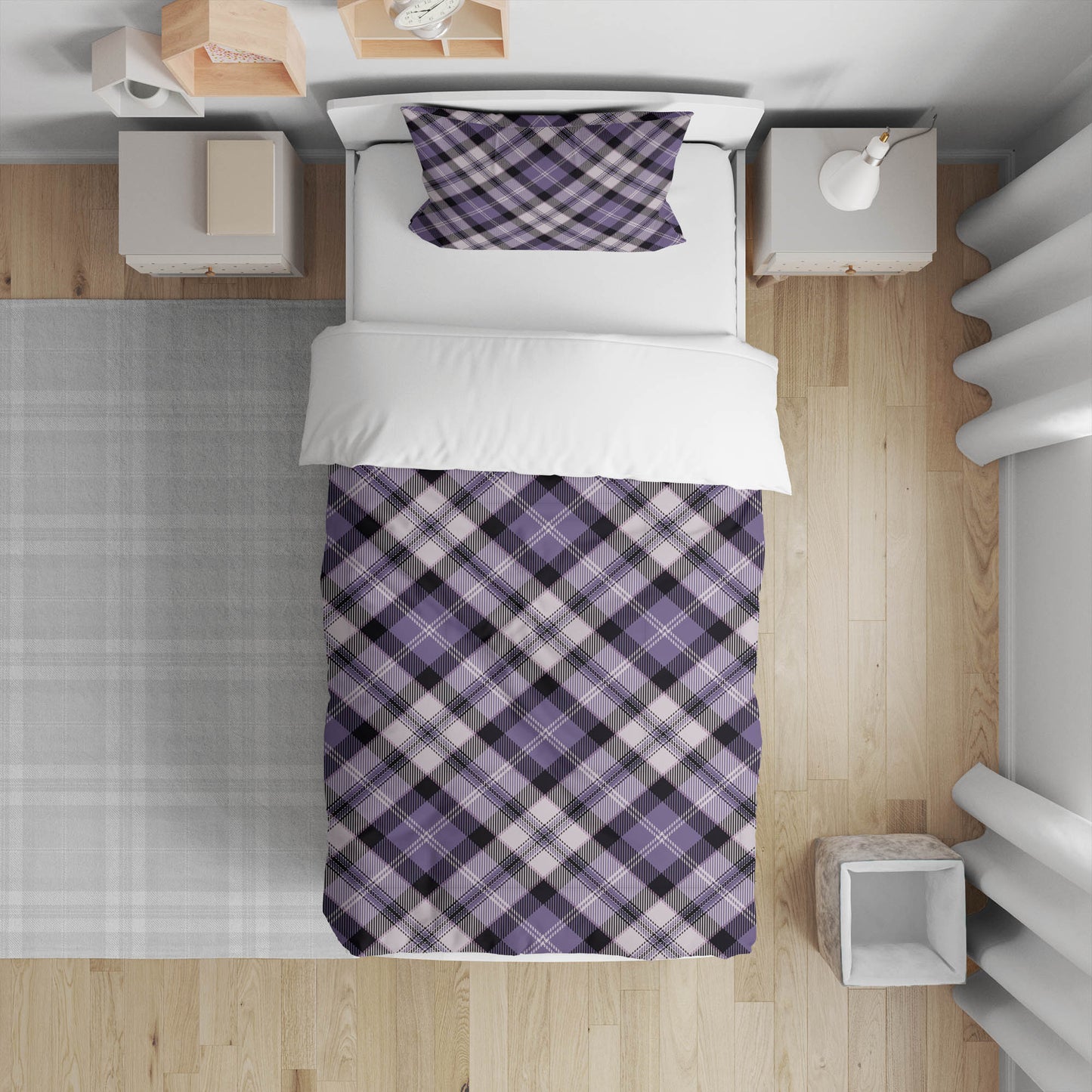 Anthony Plaid Comforter Set