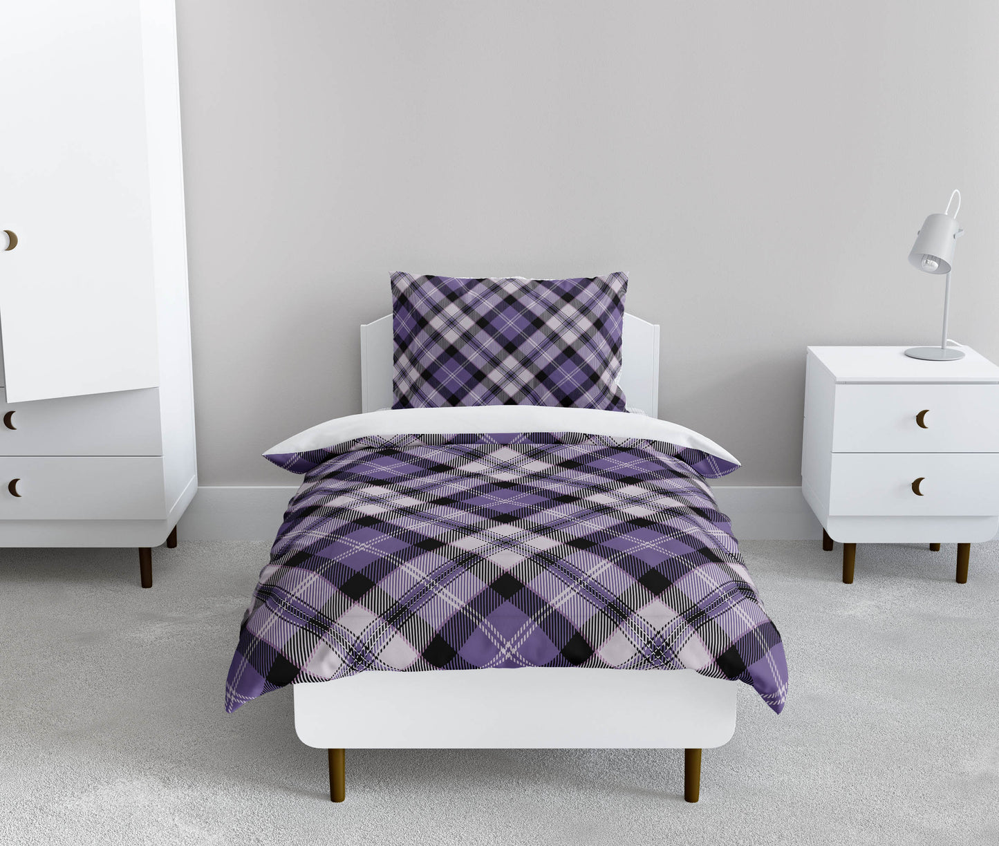 Anthony Plaid Comforter Set