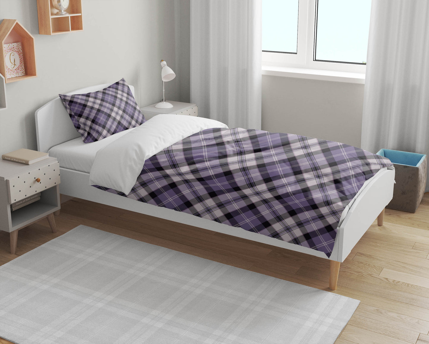 Anthony Plaid Comforter Set
