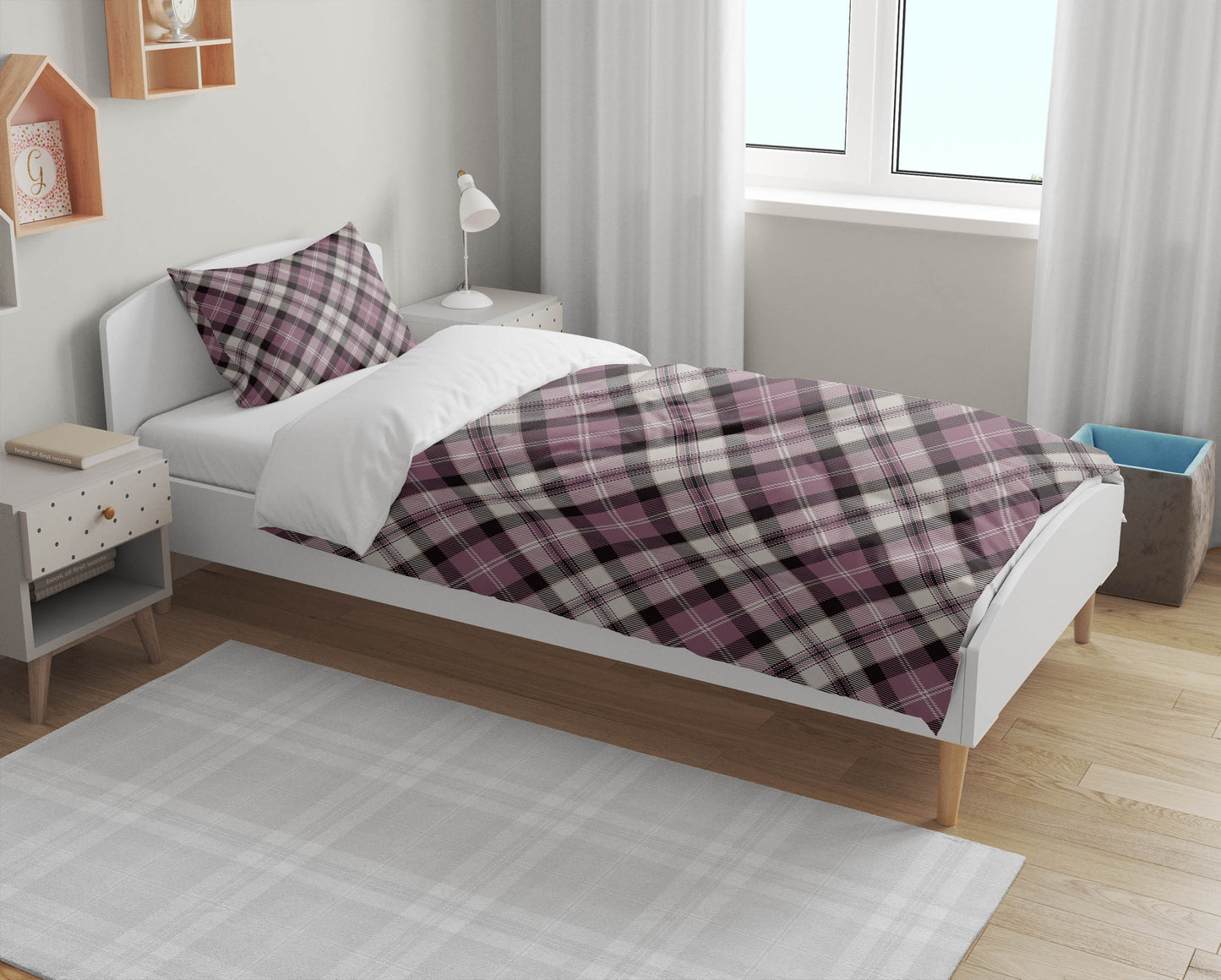 Anthony Plaid Comforter Set