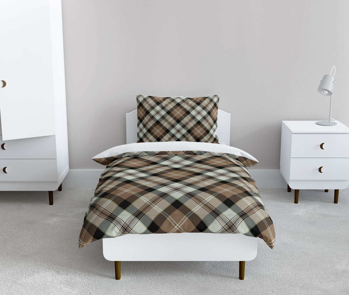 Anthony Plaid Comforter Set