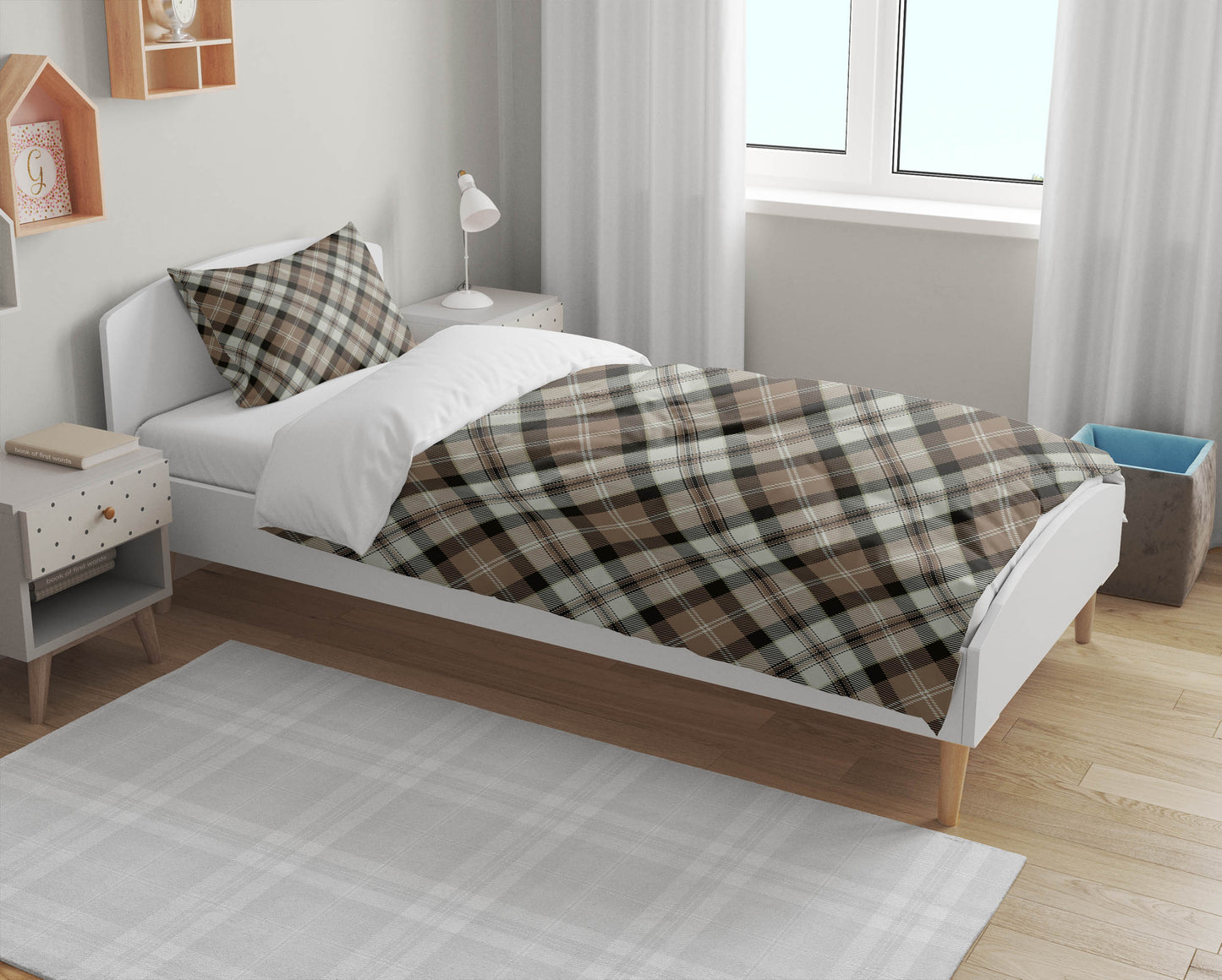 Anthony Plaid Comforter Set