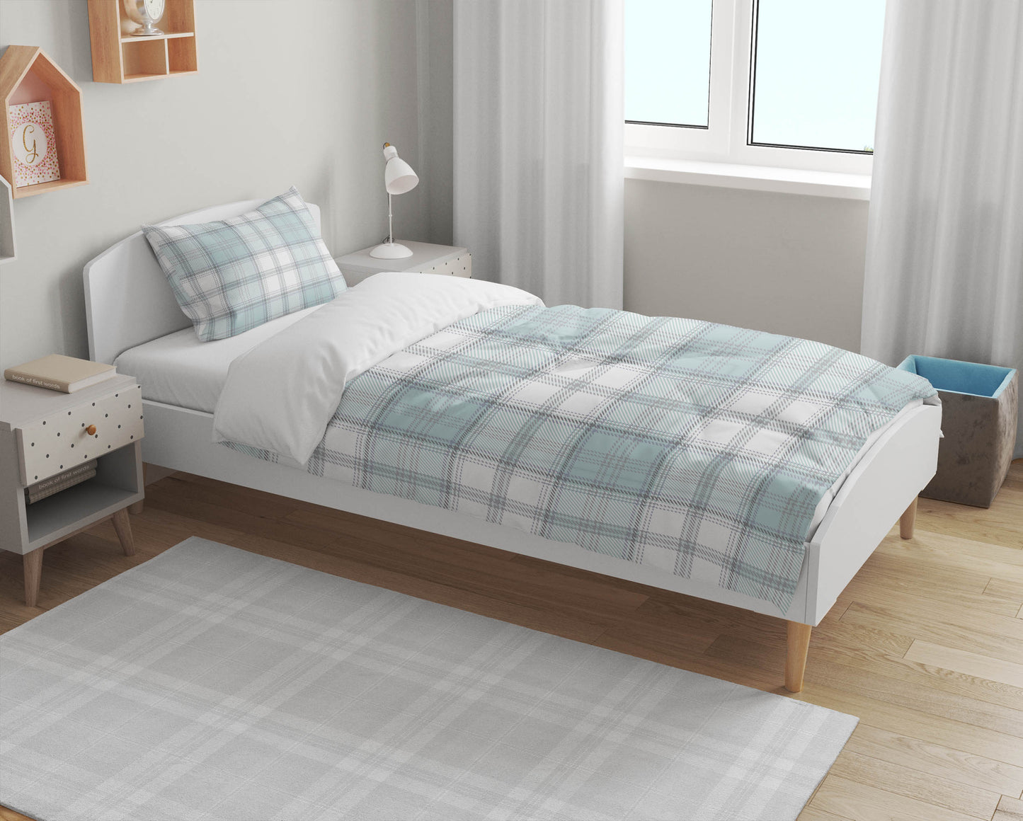 Bully Plaid Comforter Set