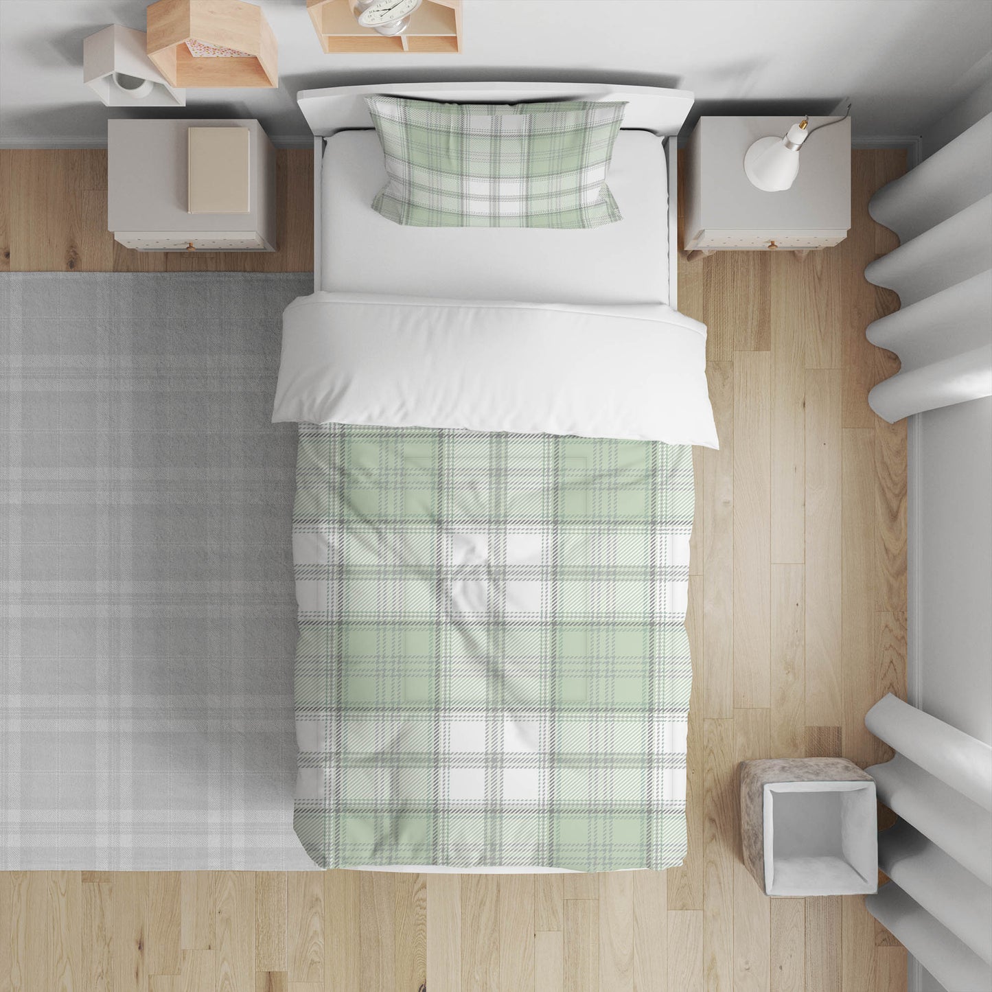 Bully Plaid Comforter Set
