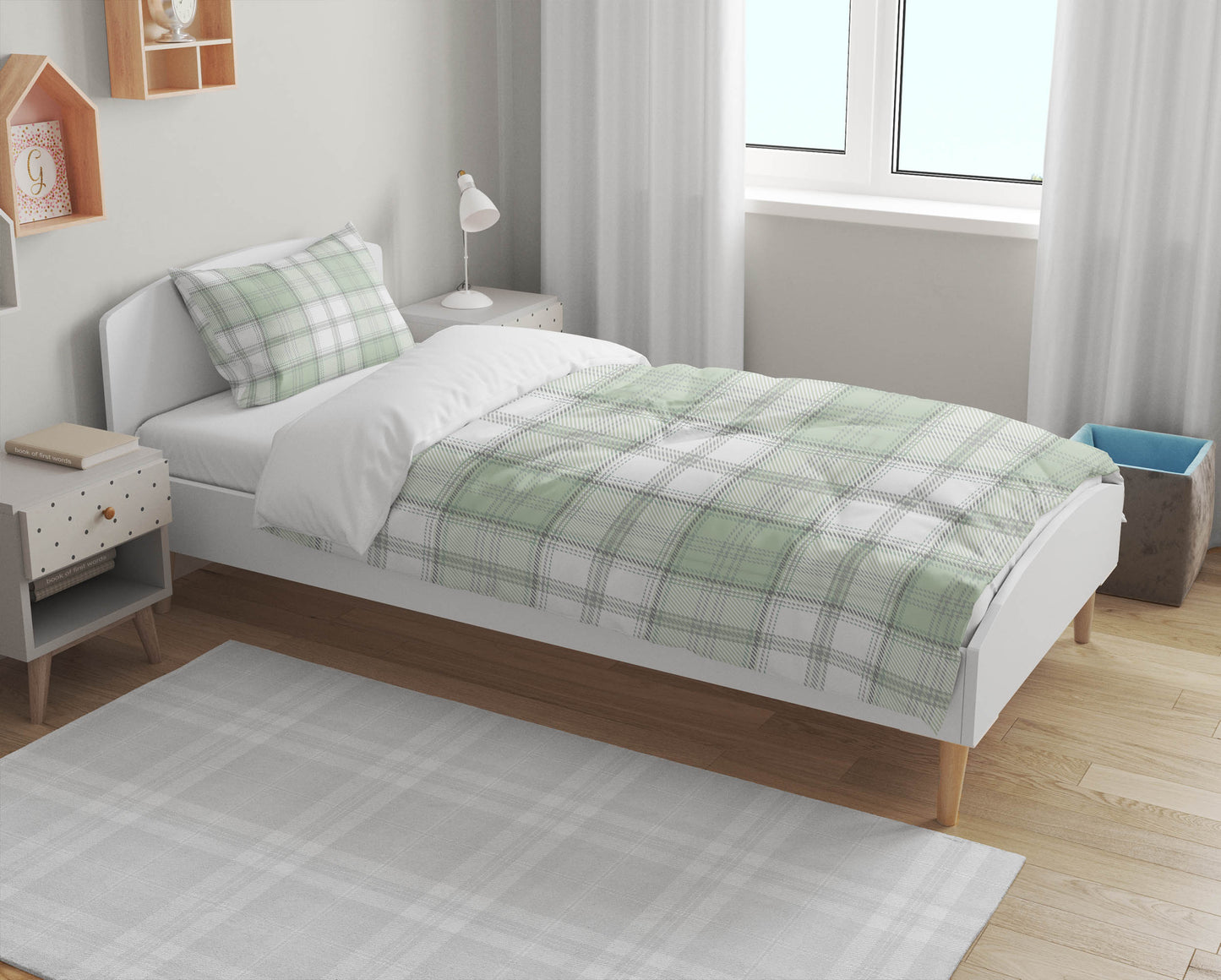 Bully Plaid Comforter Set