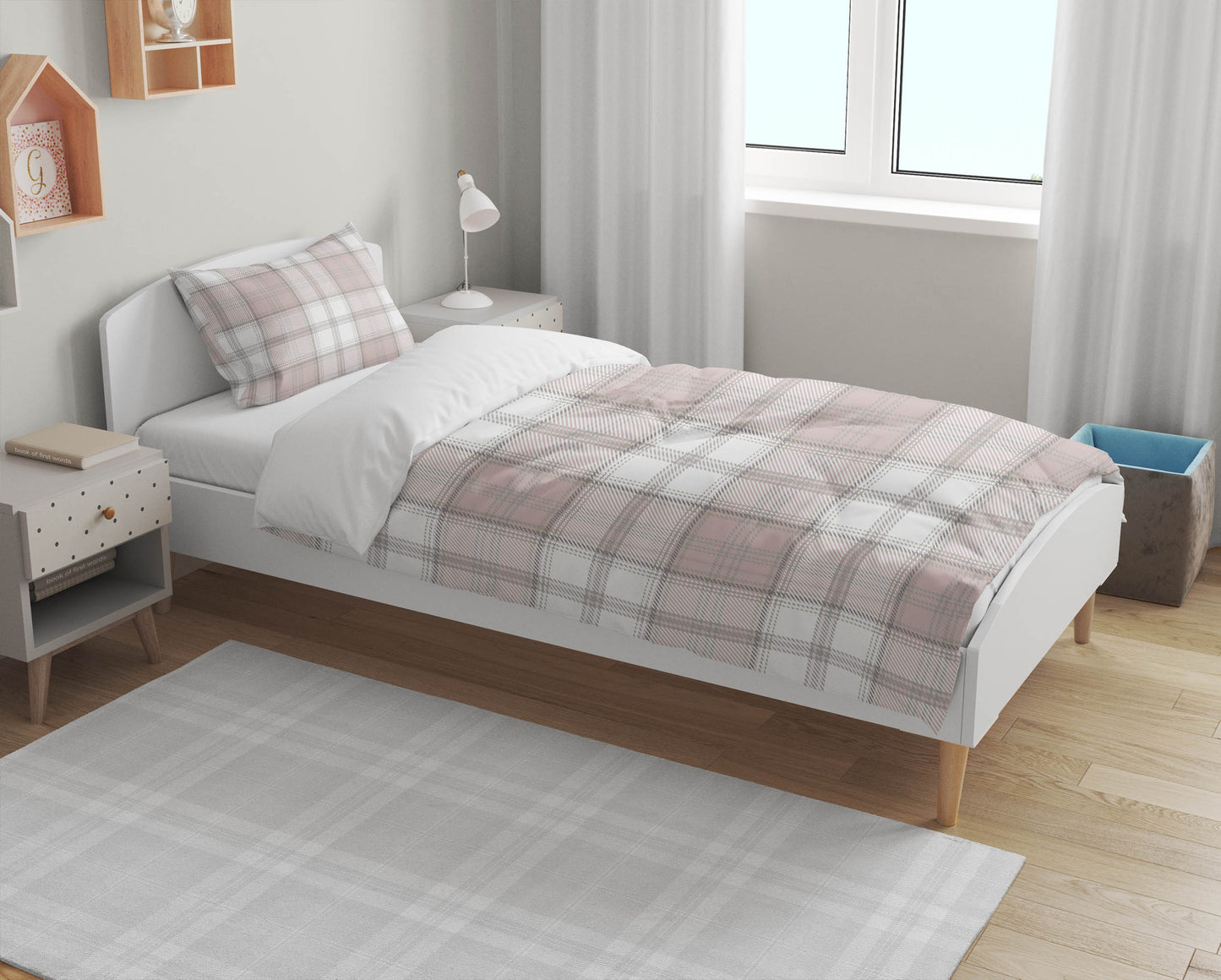 Bully Plaid Comforter Set