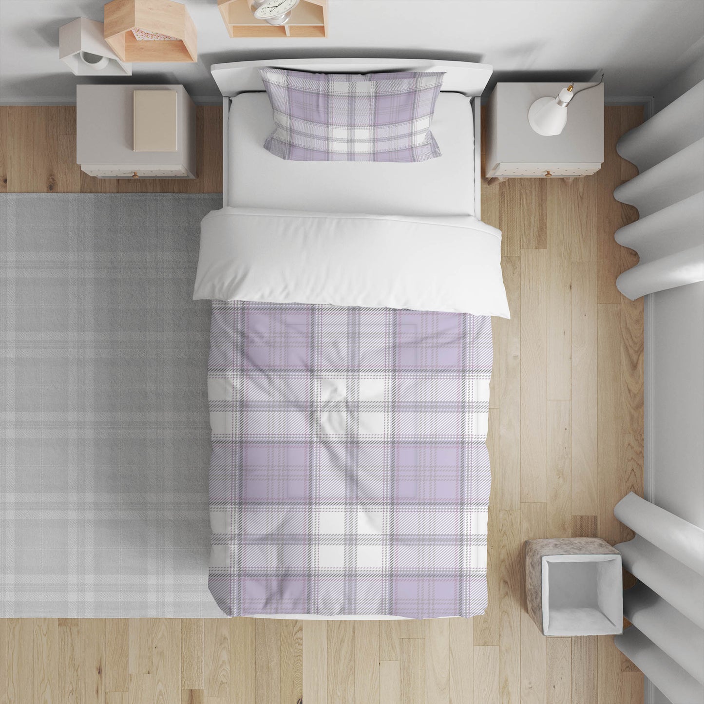 Bully Plaid Comforter Set