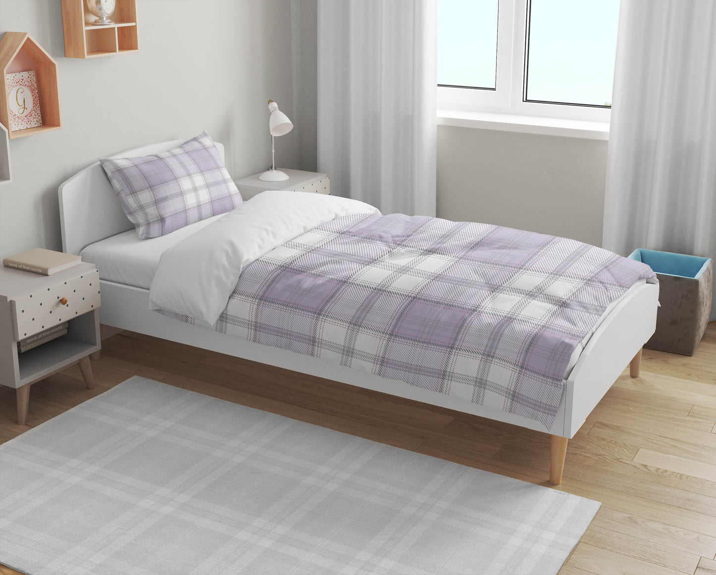 Bully Plaid Comforter Set
