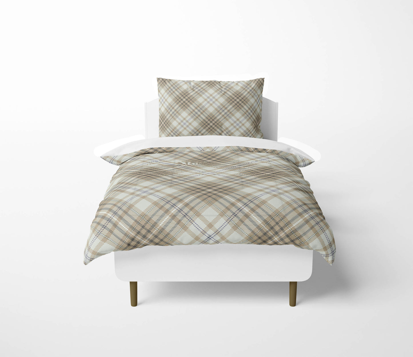 Chinny Tartan Comforter Set