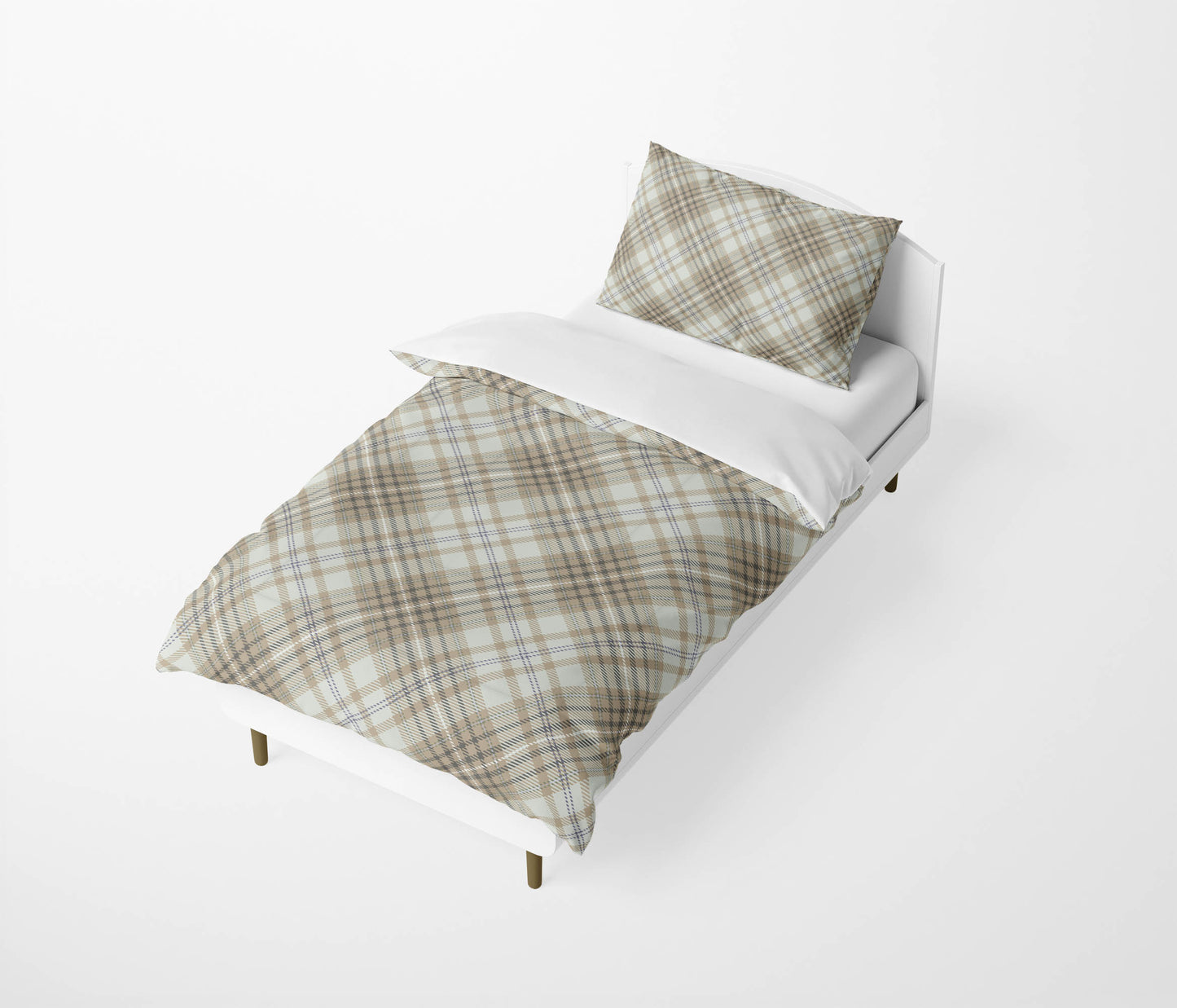 Chinny Tartan Comforter Set