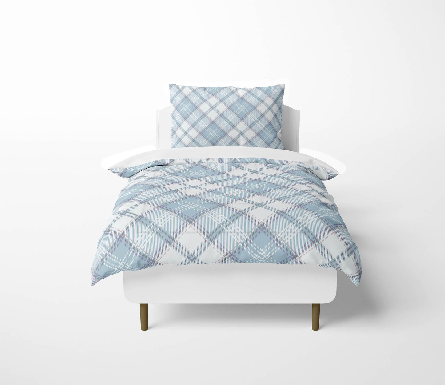 Diamond Plaid Comforter Set