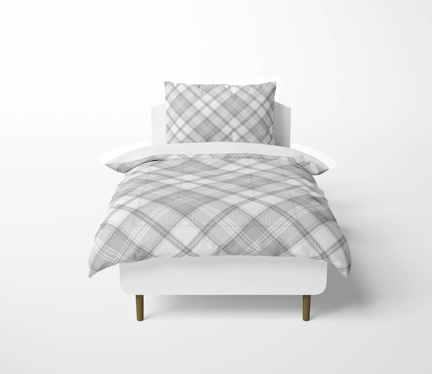 Diamond Plaid Comforter Set