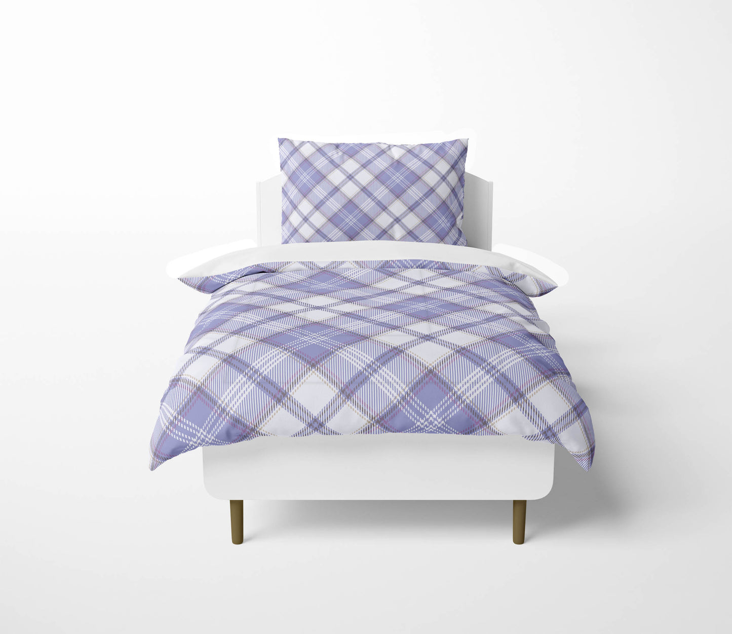 Diamond Plaid Comforter Set
