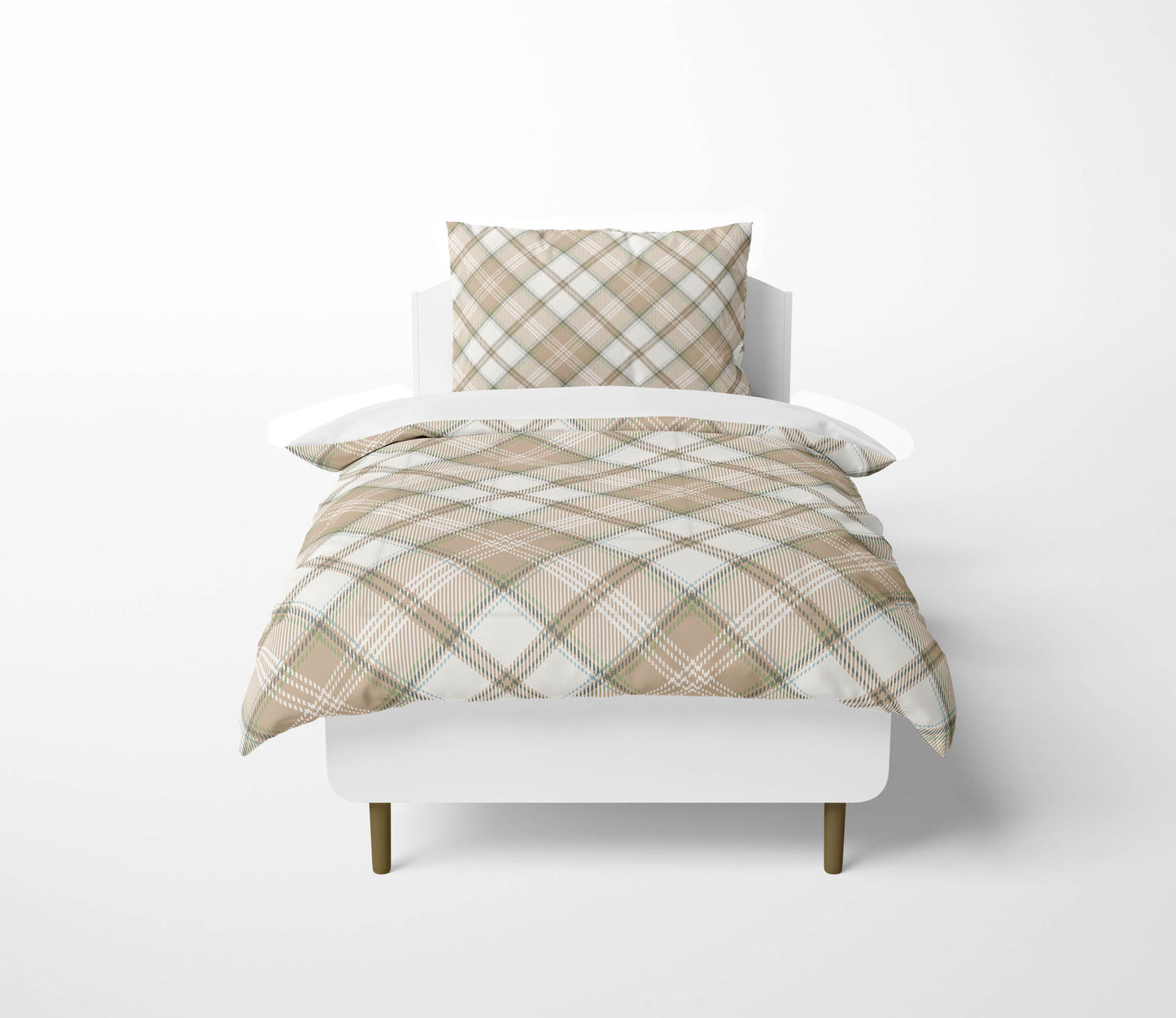 Diamond Plaid Comforter Set