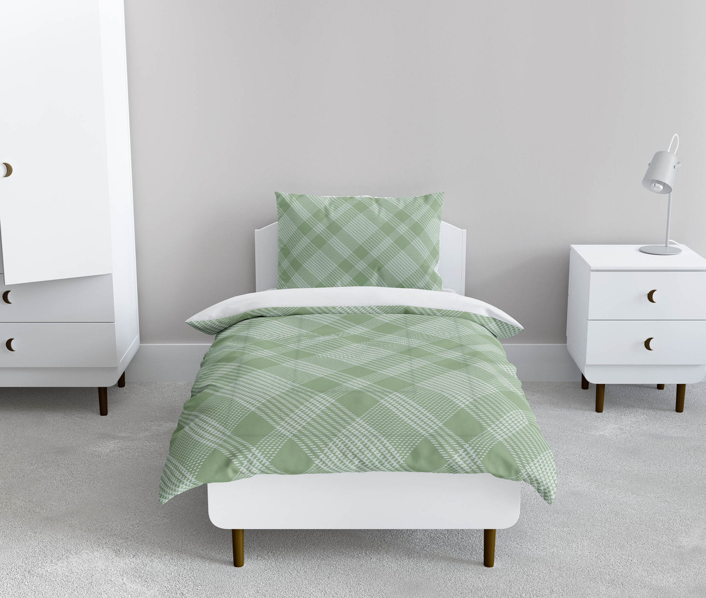 Lily Tartan Comforter Set