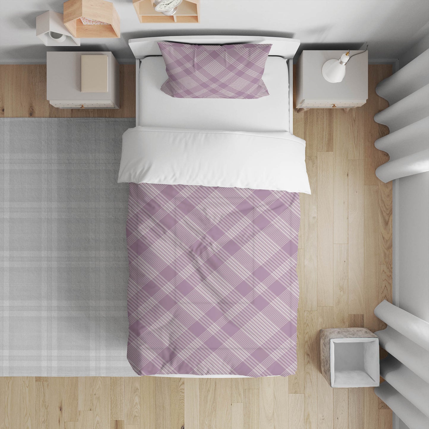 Lily Tartan Comforter Set