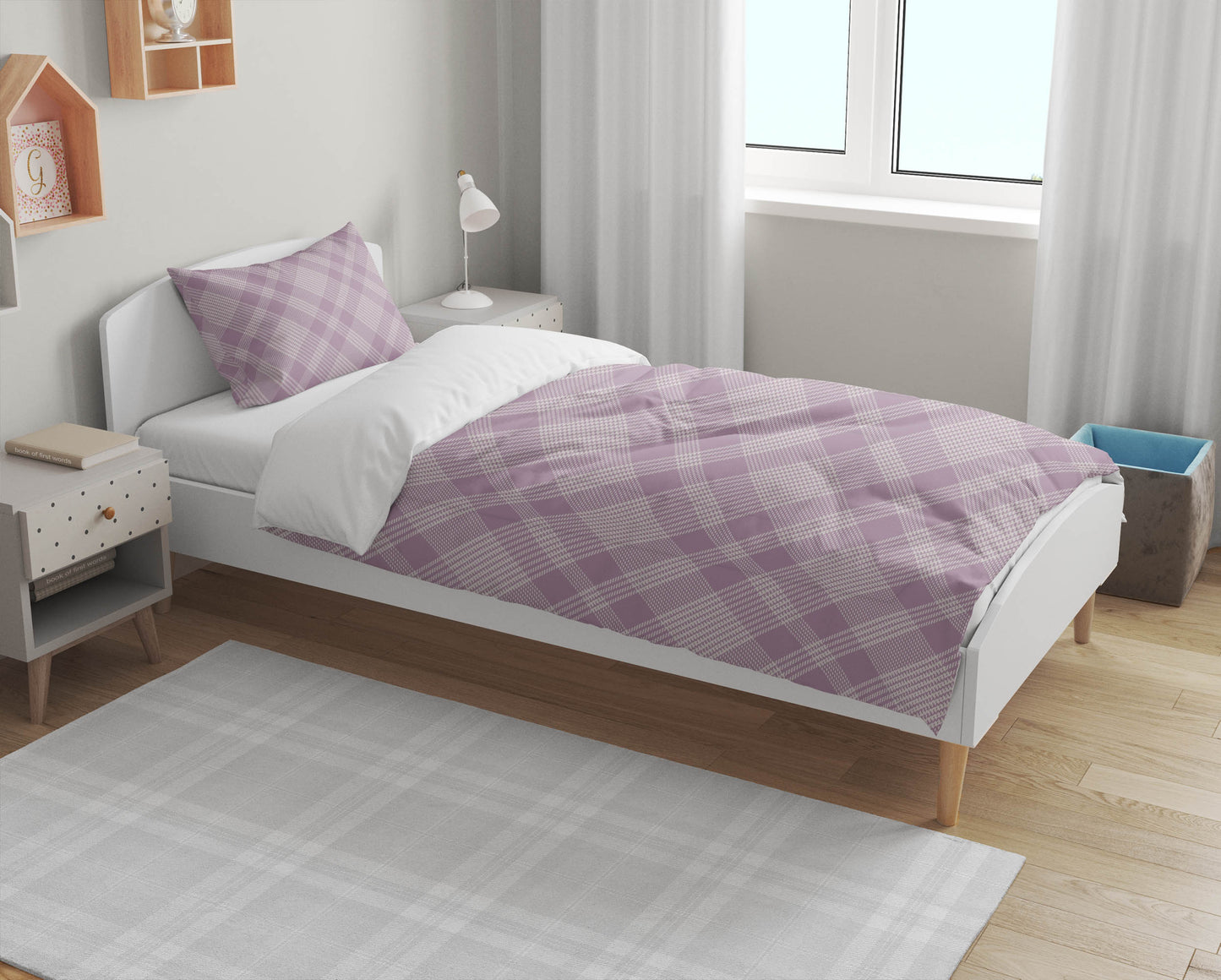 Lily Tartan Comforter Set