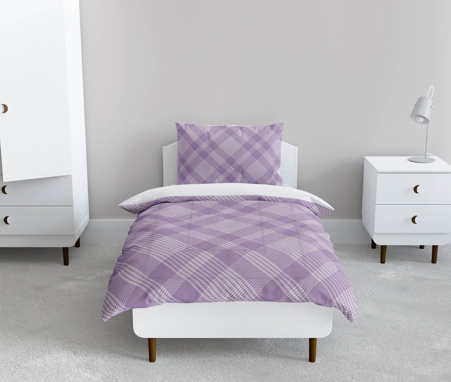 Lily Tartan Comforter Set