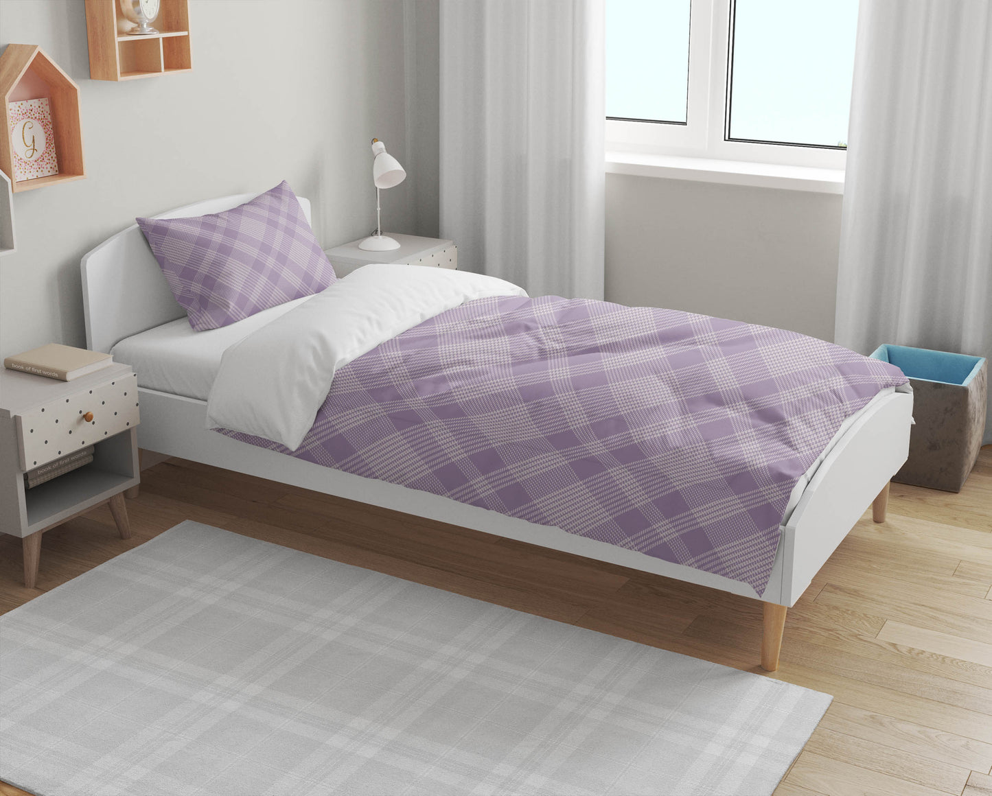 Lily Tartan Comforter Set