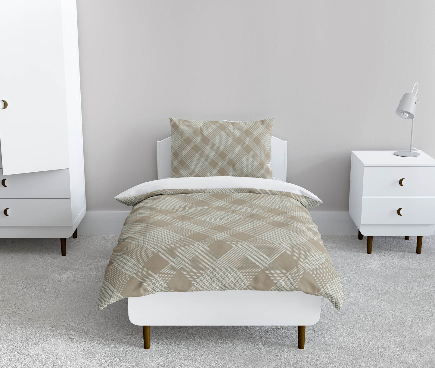 Lily Tartan Comforter Set