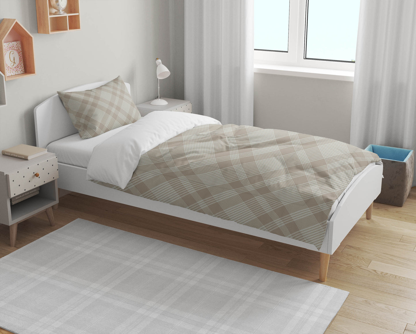 Lily Tartan Comforter Set