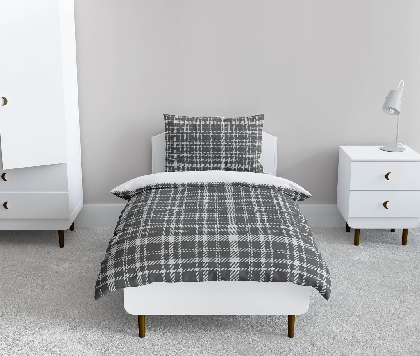 Rocky Tartan Comforter Set