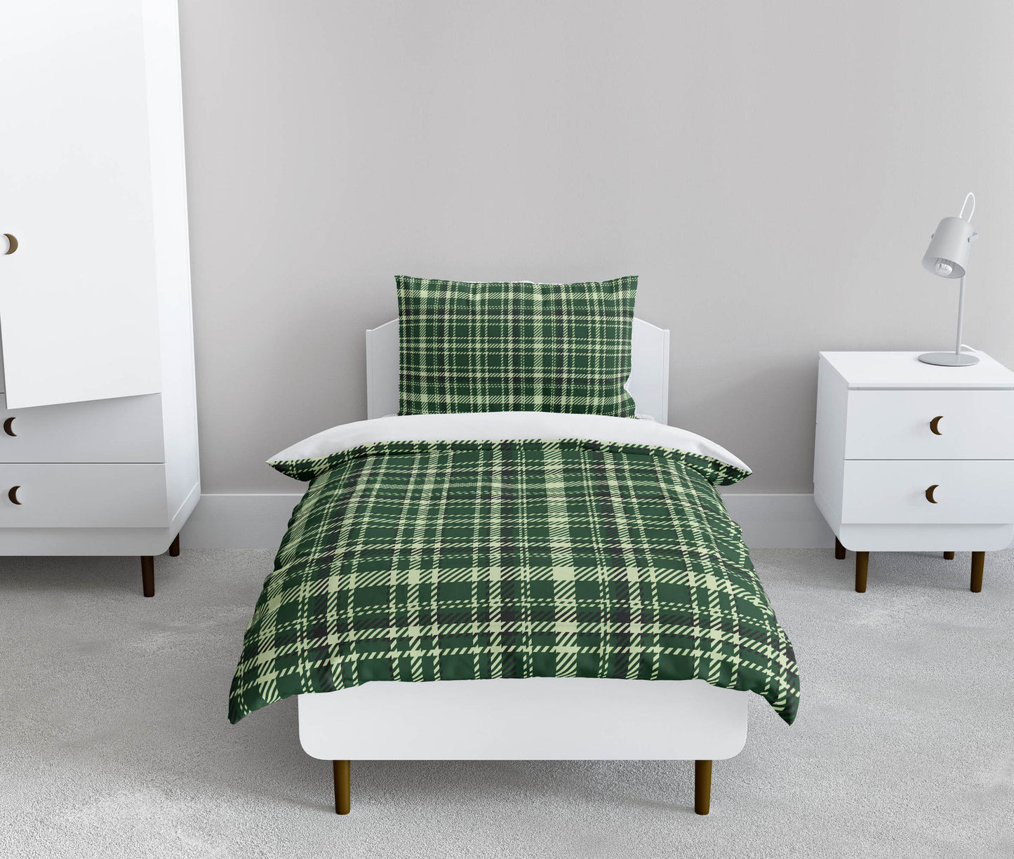 Rocky Tartan Comforter Set