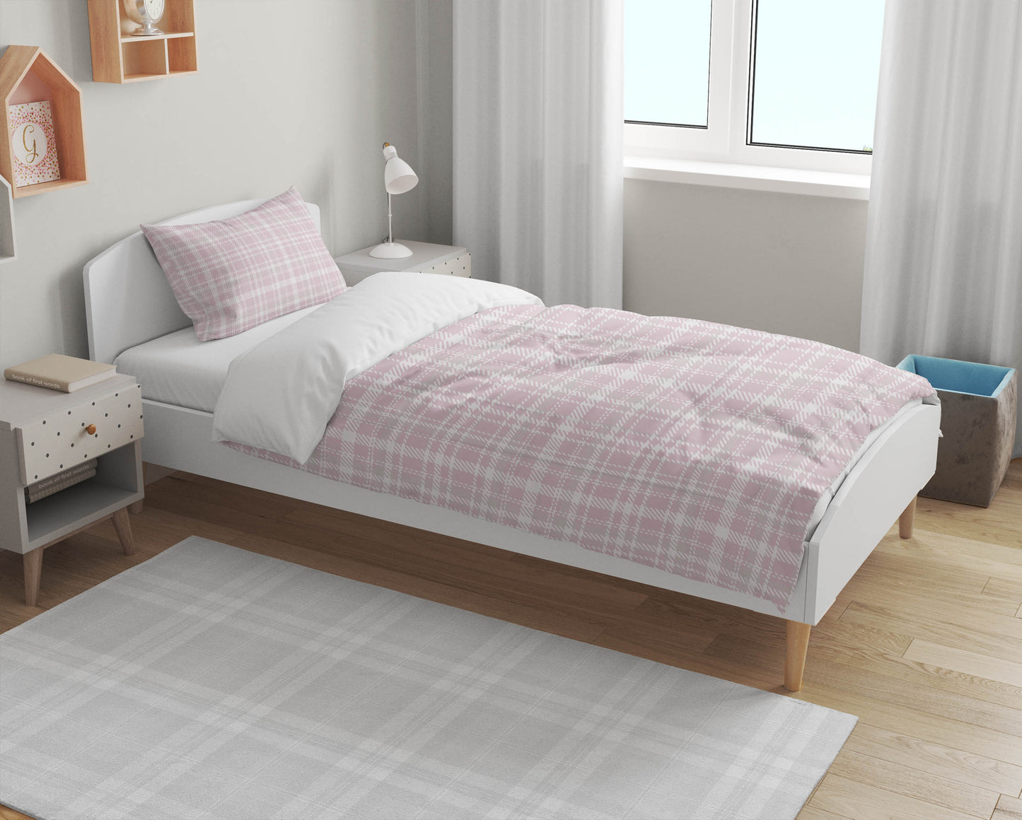Rocky Tartan Comforter Set