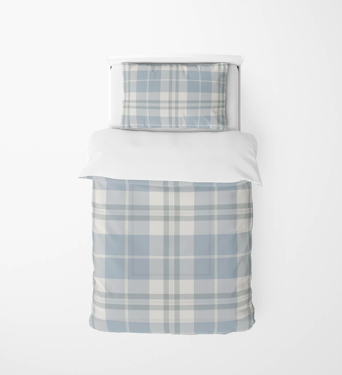 Tartan Block Comforter Set