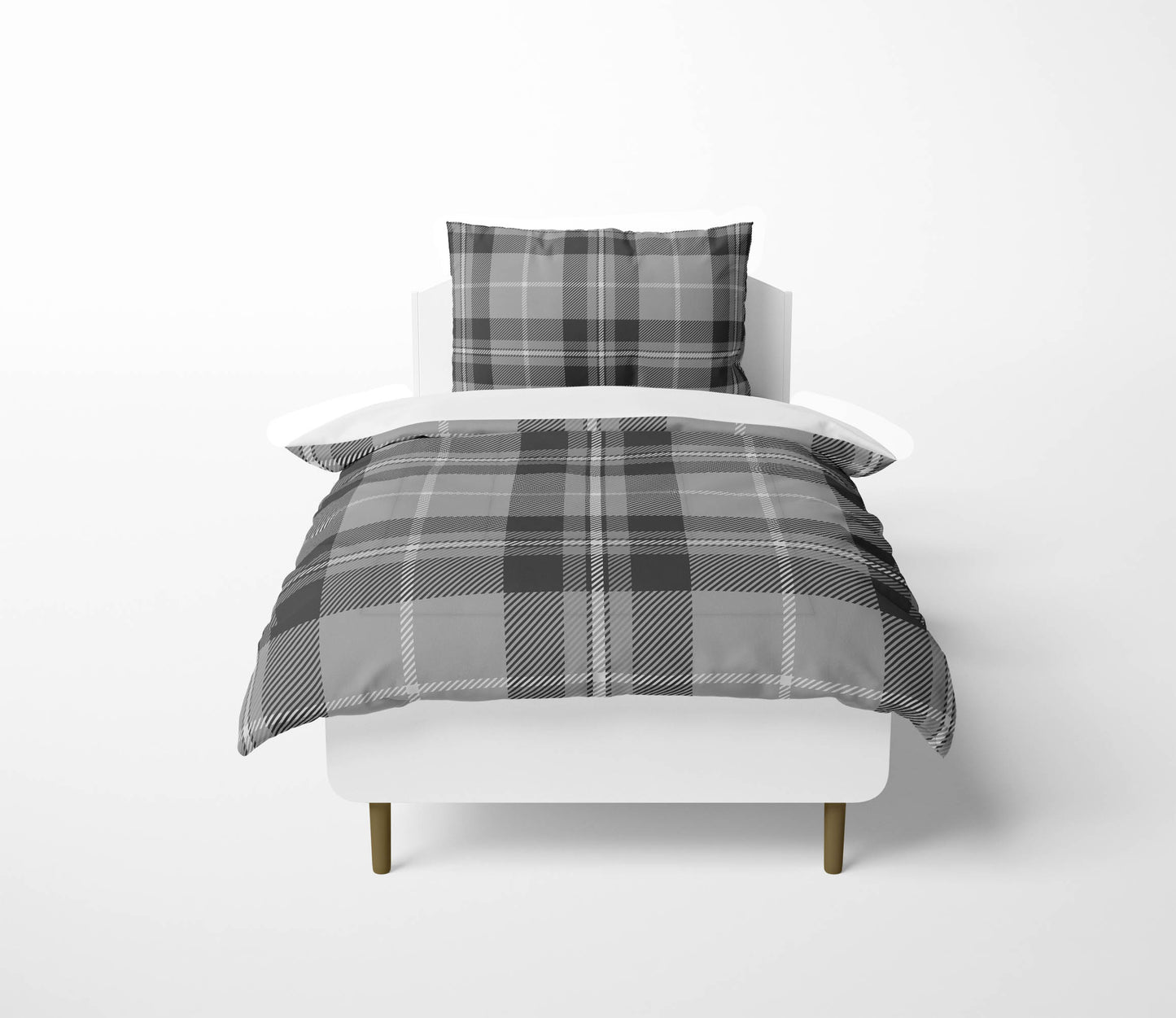 Tartan Block Comforter Set