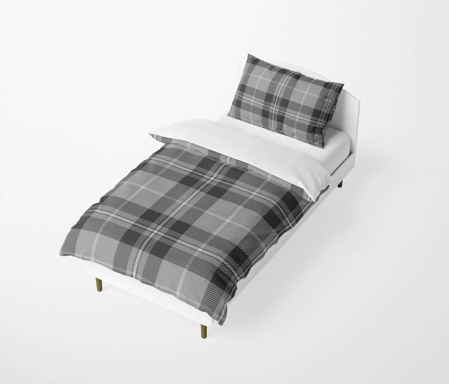 Tartan Block Comforter Set