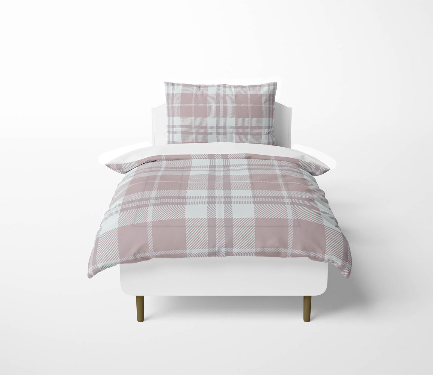Tartan Block Comforter Set
