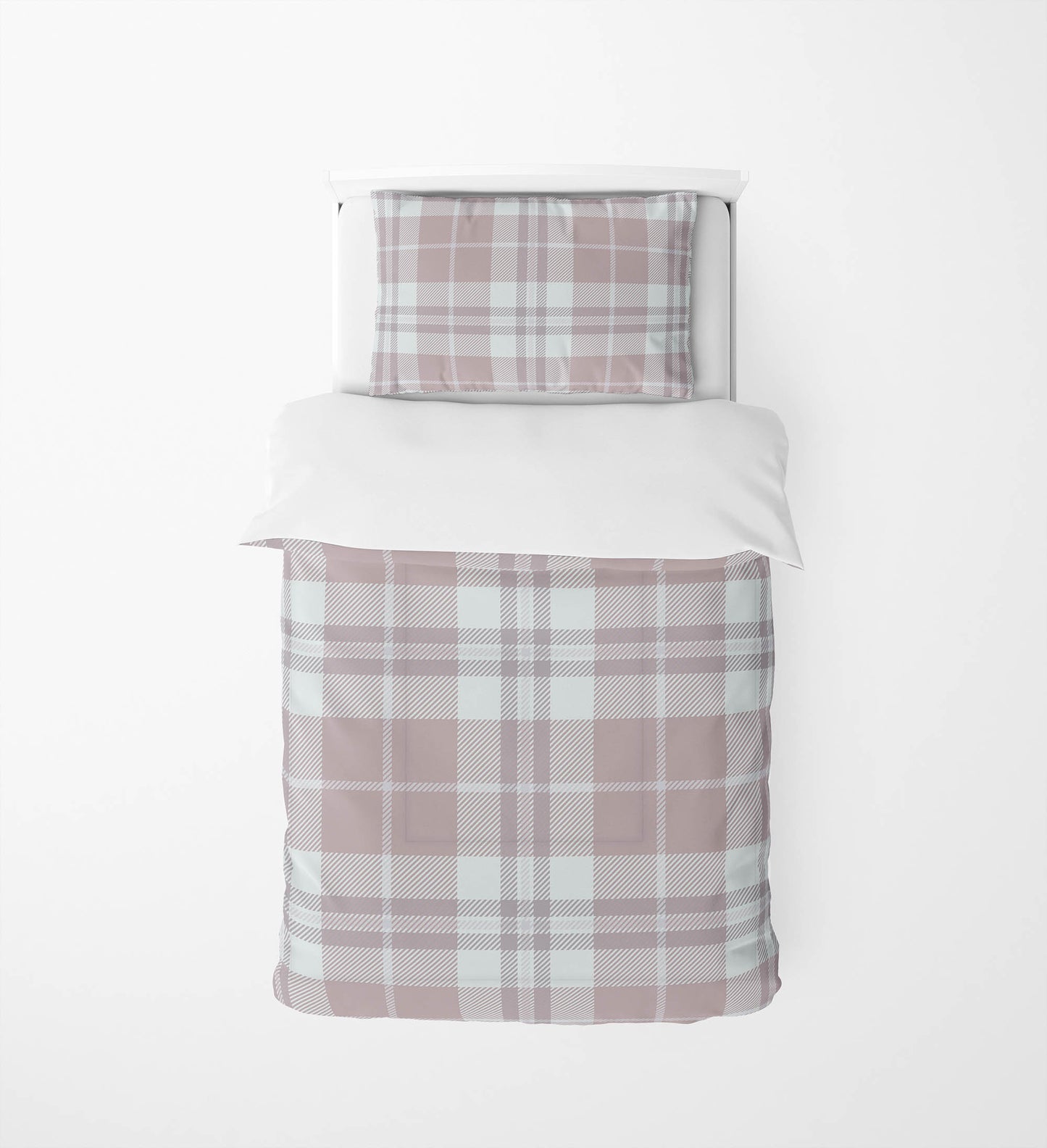 Tartan Block Comforter Set